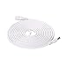 Ouvis ACC-C2 10ft Length 2.1mm x 5.5mm DC Power Adapter Extension Cable, White.