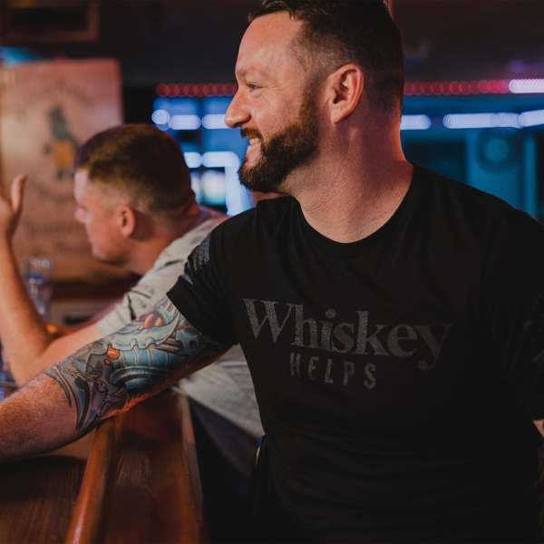 Grunt Style Whiskey Helps™ Men's T-Shirt - Image 2