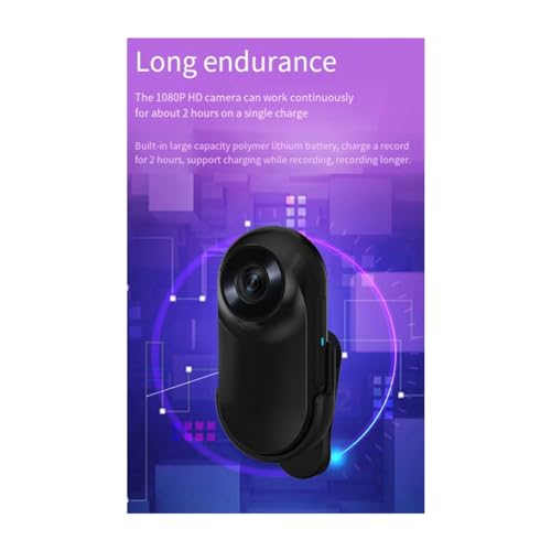 Caméra 1080P HD casque magnétique action de vélo anti-secousse embarquée - 3