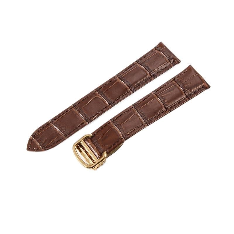 Bracelet de montre en cuir pour Cartier Tank Solo ravivez vos souvenirs