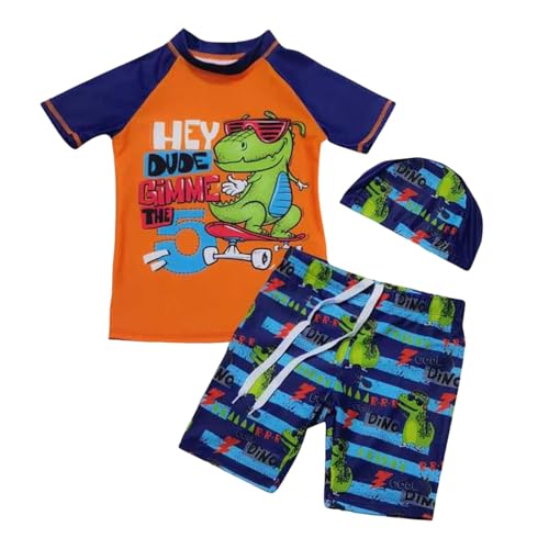 Short de bain garçon avec taille élastique pour l'été à la plage