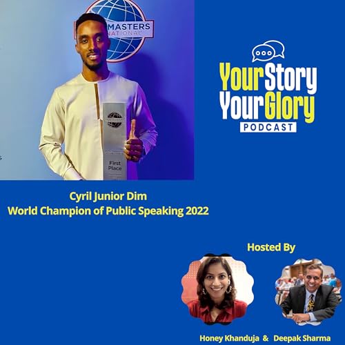 World Champion of Public Speaking 2022|Cyril Junior Dim | Story of finding true self