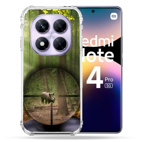 Coque Xiaomi Redmi Note 14 Pro 5G sanglier pour vos sorties nature et chasse