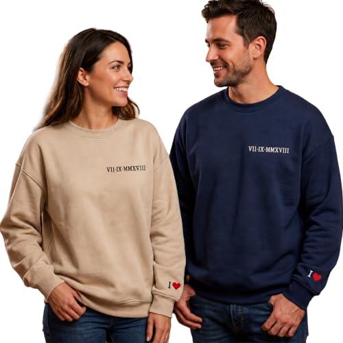 Image of Anniversary Shirts for Couples, Matching Valentines Design Tee