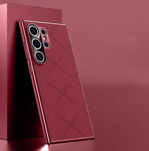 Étui de protection d'objectif pour Samsung S24 couleur vin idéal en réunion