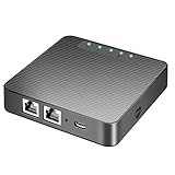 Router 4g Sim Portatil,Mobile WiFi Portátil Hotspot 4G LTE Router 300 Mbps,USB-C Puerto,WPA3,Plug & Play,2 Puertos Ethernet,Antena de Automóvil integrada,WiFi Señal Cobertura 200 m² (T-CPE301K)