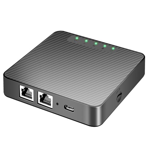 Router 4g Sim Portatil,Mobile WiFi Portátil Hotspot 4G LTE Router 300 Mbps,USB-C Puerto,WPA3,Plug & Play,2 Puertos Ethernet,Antena de Automóvil integrada,WiFi Señal Cobertura 200 m² (T-CPE301K)