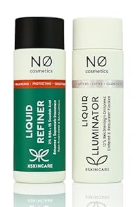 NØ Cosmetics Liquid Refiner + Liquid Illuminator 2er Gesichtswasser