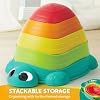 JOYIN 5 Pcs Turtle Balance Stepping Stones, Kids Turtle Path Jumping Stones, Toddler Obstacle Course Coordination Game Toys Indoor or Outdoor Play for Kids Aged 3+
