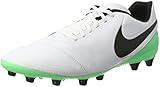 Nike Nike Tiempo Genio II Leather AG-Pro, Zapatillas de Trail Running para Hombre, (White/Black/Electro Green), 40 EU