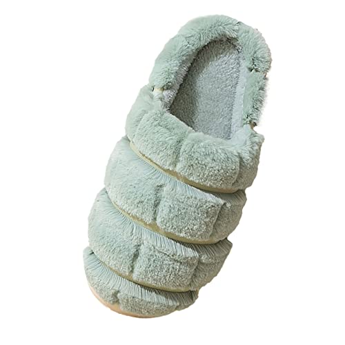 Chaussons femme semelle épaisse isolante et anti-dérapante contre le sol froid