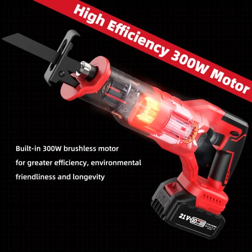 Bundle Cordless Reciprocating Saw + 20V Detail Sander For Wood, Woodworking, Metal #TOP4