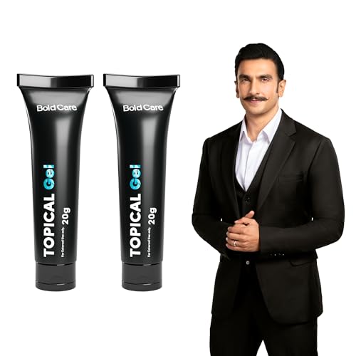 Bold Care EXTEND™ Gel for Men - Non-Transferable, Quick & Easy To Apply, Alcohol Free - 20g (Pack of 2)