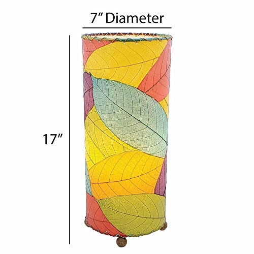 Eangee 615-T-M Contemporary Cocoa Leaf Indoor Table Lamp, Multicolor #TOP1