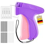 Stitch Gun for Clothes, Stitchy Quick Clothing Fixer, Portable Instant Stitch Tag Gun for Sewing/Quilting/Fixing with 6 Needles,2000 Black & 2000 White 5mm Micro Tagging Gun Fasteners