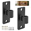 Black-2pcs Fit 5/8 Pin