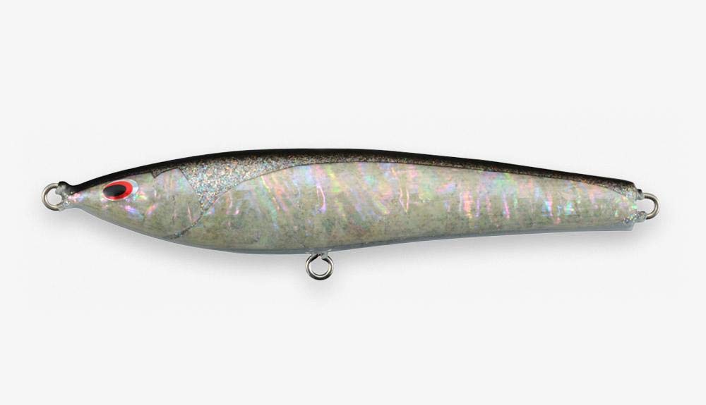 Sea Falcon Abalone Custom Saltwater Topwater Big Game Wooden Fishing Lure Stickabit