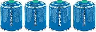 Campingaz CV 470 Plus, 4 Gas Cartridges, for Campingaz Easy Click Plus Valve Camping Stoves for Easy Installation, Propane-Butane Mix