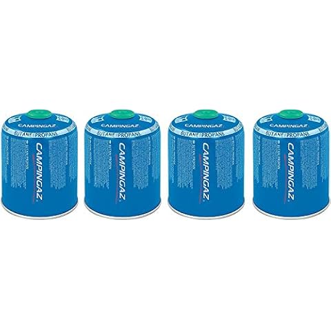 Campingaz 4 x Patronen für Valve CV 470 Plus Cover