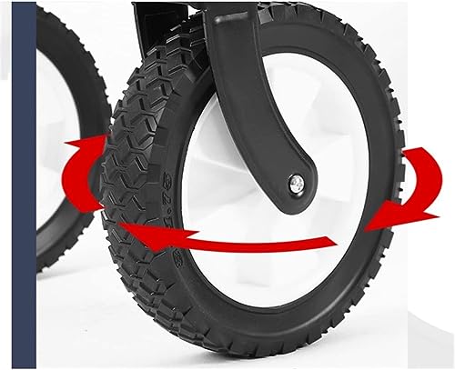 Klappwagen, Gartenbedarf, Outdoor-Gartenwagen, Camping-Klappwagen mit Rädern, tragbarer Einkaufswagen für Lebensmittel – Bild 8