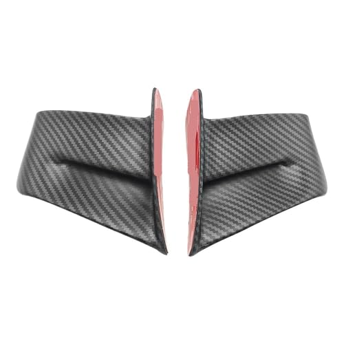 Aileron de moto pour Panigale V2 V2S 2020-2023 avec ailettes latérales et carénage fixe noir