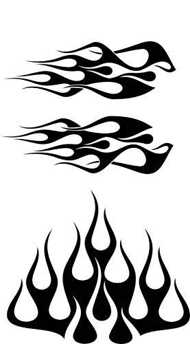 Wild Dingos LLC - STYLE1 Multi-Color Flame Decal Kit Golf
