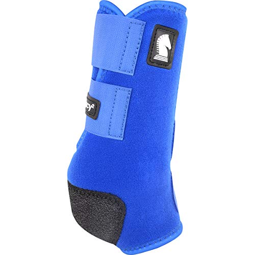 Image of Classic Equine Legacy2 Support Boots, Front (Blue, Small)