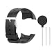 Produktbild Meiruo Silikon Ersatz Bands für Polar M400/Polar M430, Armband für Polar M400/ Polar M430 GPS-Uhr (Schwarz)