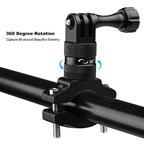 O suporte do guiador da bicicleta em liga de alumínio de 360 ​​graus Adaskala para suporte giratório