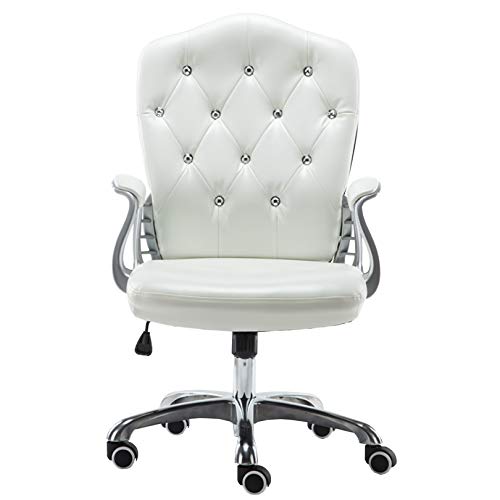 Chaise de bureau mal de dos réglable avec soutien lombaire et cuir
