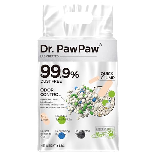 Tofu-Cat-Litter-Dr-PawPaw-Clumping-Cat-Litter-Dust-Free-Keep-Kitty-Tidy-Superior-Odor-Control-Keep-Step-Fresh