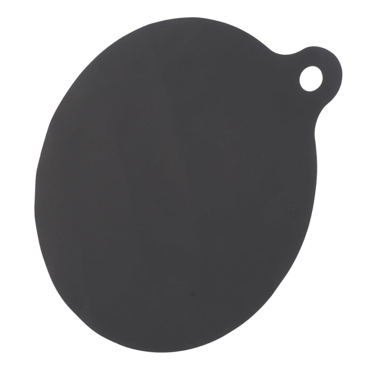 Tapis de Cuisson en Silicone Design Simple Noir pour Plaque à Induction Antidérapant et Isolant Thermique pour Usage Domestique