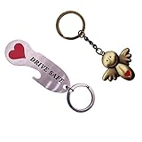 🍀【EINKAUFSWAGENLÖSER】 - mit unserem Einkaufswagenlöser jederzeit dabei sind Einkaufschips oder Kleingeld sofort vergessen. 🍀【Stainless Material Stahl】- unser Schlüsselanhänger ist licht- und rostbeständig.
