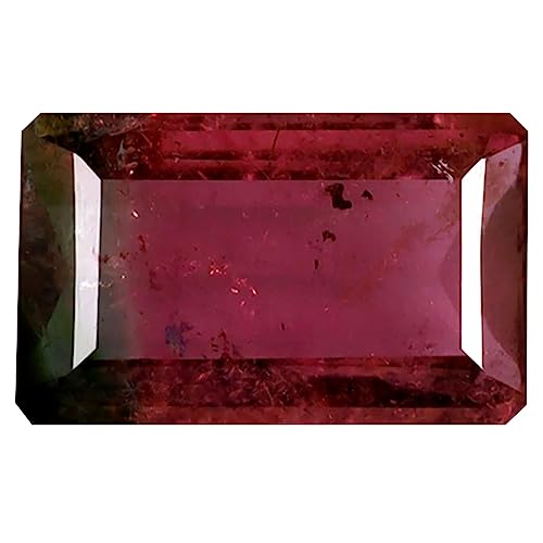 Tourmaline pastèque du Mozambique 9x5mm pour bague personnalisée d'été