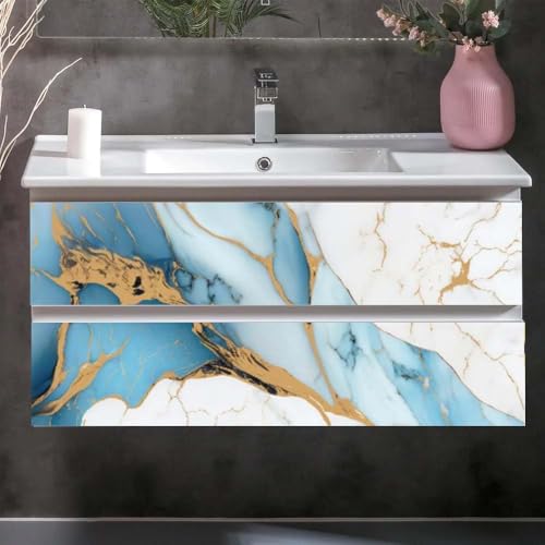 Image of Self-Adhesive Wallpaper & Wall Stickers, Sky Blue