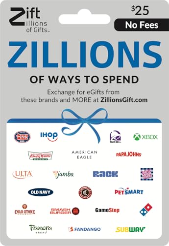 Zift Zillions $25 Gift Card