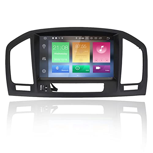 MOOKAKA Android 10 Car Stereo 2 din GPS Navigation for Opel Insignia 2008-2013 Multimedia Player Car Radio with Wireless Carplay Bluetooth WiFi DSP 7 Inch Touch Screen Head Unit (PX6 6 Core 4+64GB)
