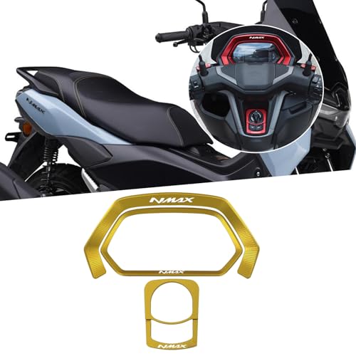 KAGEFUNE For NMAX155 NMAX 155 2025 2026�p CNC�A���~������ �o�C�N�v��t���[���J�o�[ �X�N���[���v���e�N�^�[ �ی�p�[�c �d���h�A���b�N �_�b�V���{�[�h�v��t���[���J�o�[�g���� �o�C�N�A�N�Z�T���[ (�S�[���h�J���[