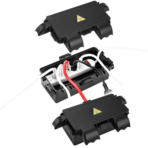 DIQIMIAQ �~�f�B�A�� �A�E�g�h�A �d�C�{�b�N�X (����10.3 x 4.8 x 3.1�C���`) �h���V�[���h�t���A�h�������R�[�h�J�o�[ �P�[�u��6�{�t���A�ό󐫐ڑ��{�b�N�X �v���O�A�R�l�N�^�̕ی�(�u���b�N�A2��)