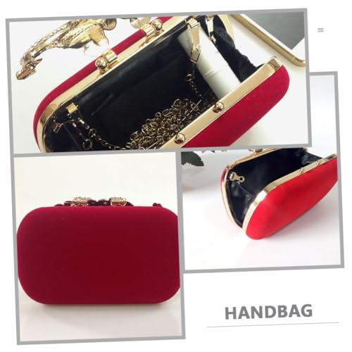 Pochette de mariage de haute qualité avec détail à main raffiné - 5