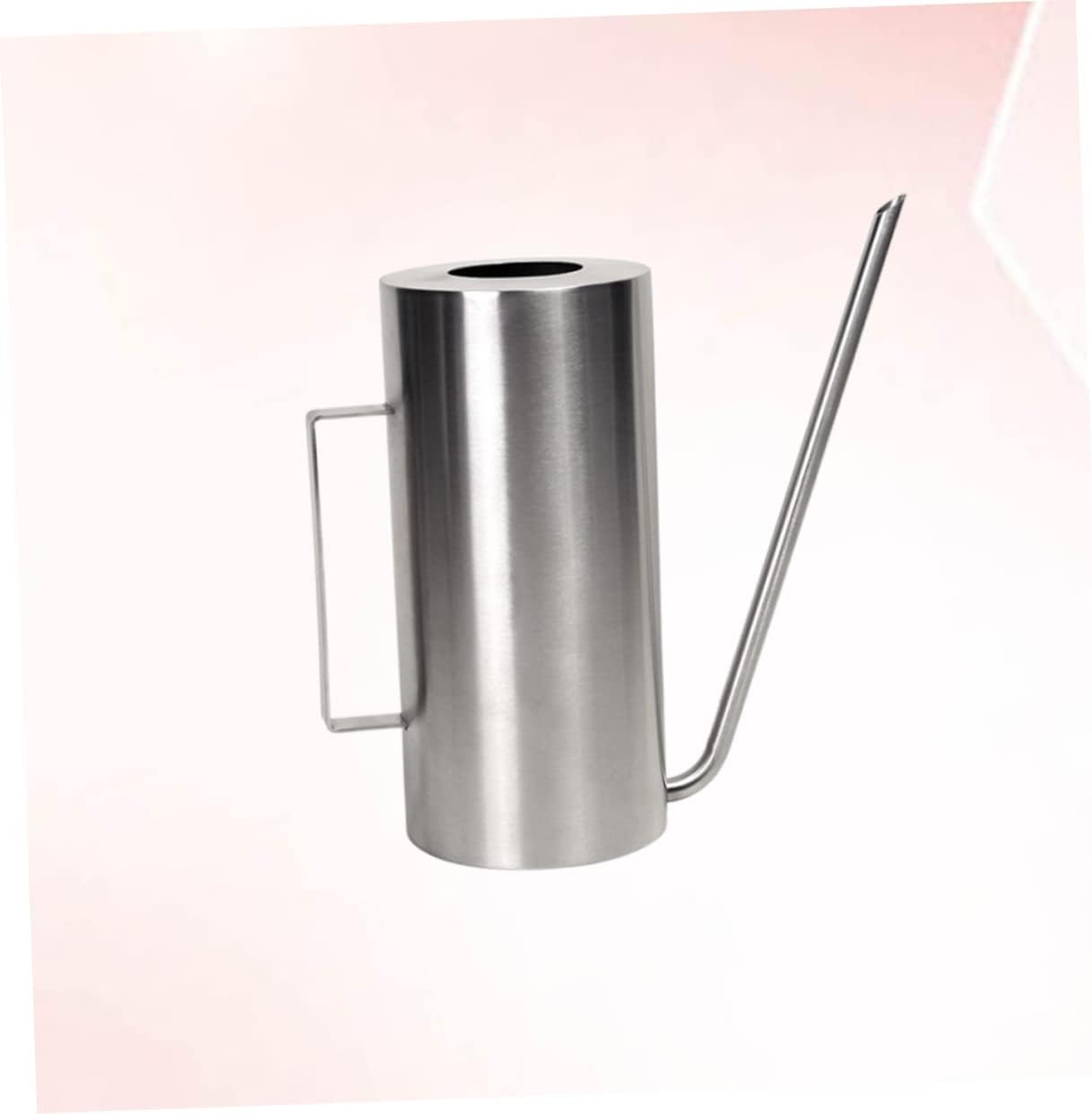 POPETPOP 1pc Stainless Steel Watering Can for Indoor and Outdoor Plants Portable Long Spout Watering Kettle for Succulents and Potted Plants Durable Gardening Device for Home and Silver