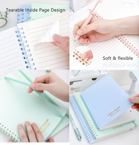 Cahier ligné A5 à spirale pour ne plus perdre vos notes de bureau