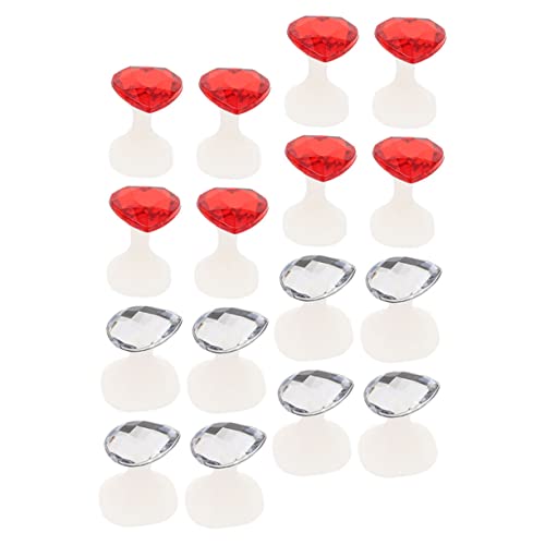 Didiseaon Toenail Separator for 16pcs Silicone Toe Separators Toe Spreaders Men Nail Supplies for Nail Art