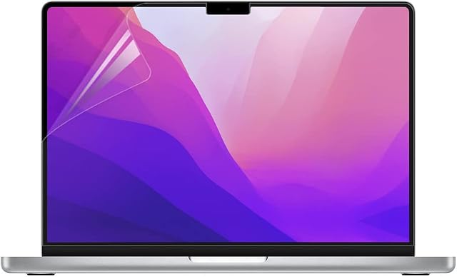 Arisase [2 Pack] HD Clear Screen Protector for MacBook Pro 16 M1 Pro & M1 Max Chip (Model: A2485) 2021 Released (16.2 Inches)