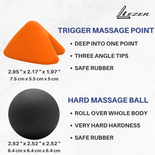 Lezer M20-O+1B Trigger Massage Point, Manual Massage Ball thumb #1