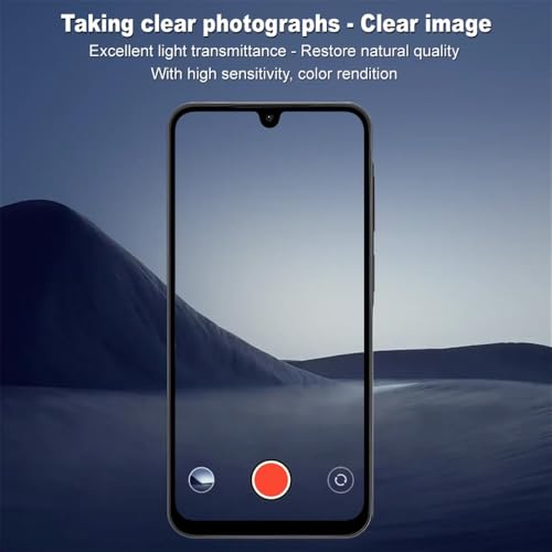 Image of FabeKee Back Camera Lens Protector for Samsung Galaxy A37 | Samsung A57 5G Camera Glass Protector Guard [3D Premium] - Black