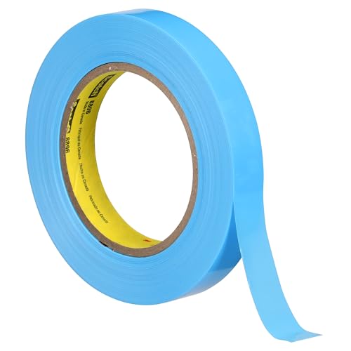 Image of Scotch Film Strapping Tape 8896 Blue, 18 mm x 55 m (Case of 48)