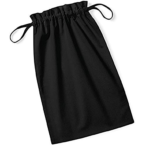 Soft Cotton Drawcord Bag (L) (Natural)2