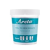 5 Pack Areta 6 Panel Instant Drug Test Cup - Amphetamine (AMP), Benzodiazepines (BZO),Cocaine (COC), Methamphetamine (MET), Opiate (OPI 2000), Marijuana (THC)- #ACDOA-264