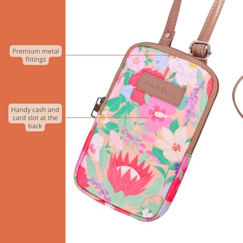 Image of HAMELIN Small Crossbody Mobile Sling Bag for Women |Stylish Phone Pouch with Adjustable Strap |Mobile Purse|Versatile Cell Phone Pouch for Girls | Ideal Gift For Woman
